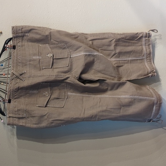 Lane Bryant NWT Linen Cotton Blend Capri Pants Size 20 - Picture 14 of 14